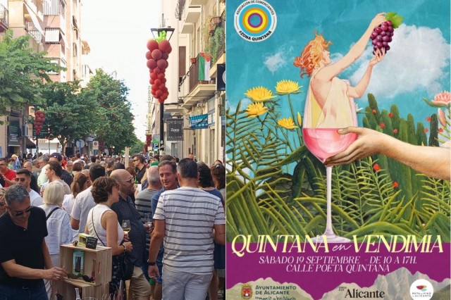 ‘Quintana en Vendimia’ con récord de bodegas que toman Alicante