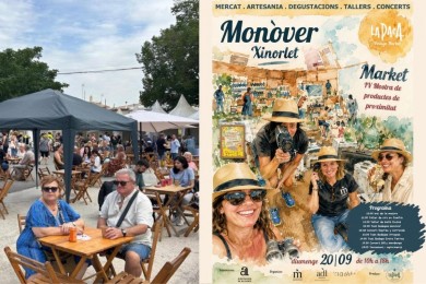El vino de Monóvar descorcha la gran fiesta del producto local en Xinorlet
