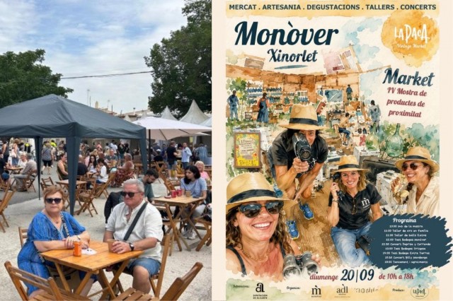 El vino de Monóvar descorcha la gran fiesta del producto local en Xinorlet