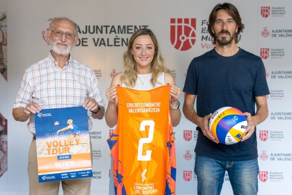 400 deportistas se citan en València para participar en la cuarta prueba del Beach Volley Tour Comunitat Valenciana