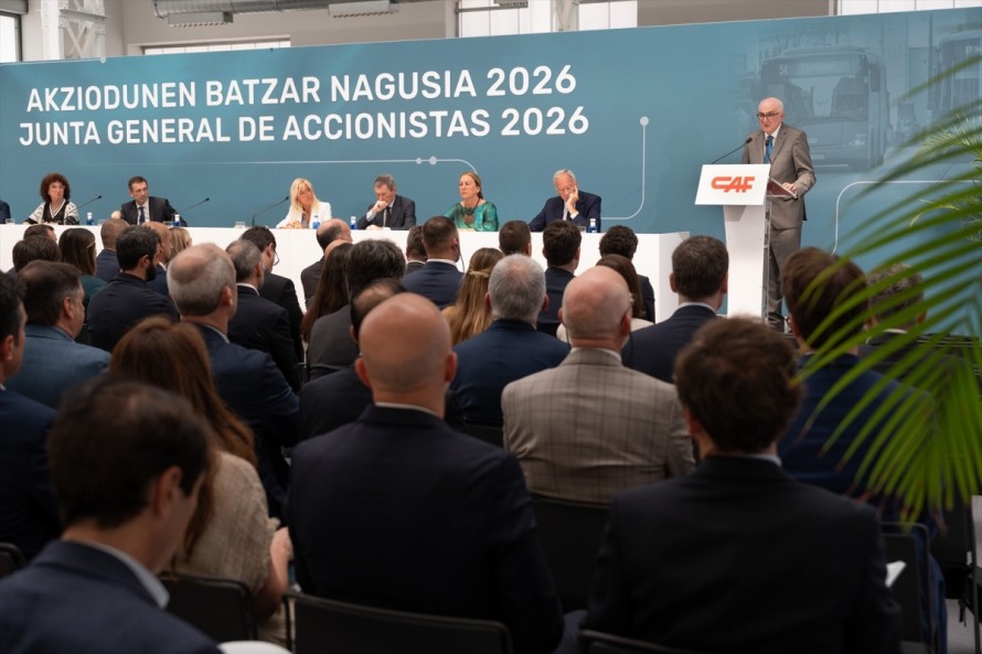 CAF celebra su primer centenario en bolsa en máximos históricos a golpe de contratos recibidos