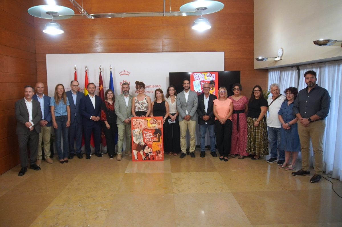 Presentación de la Feria del Libro de Murcia