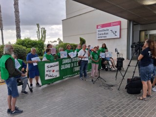 La plataforma sanitaria de Torrevieja cifra en 1,1 millones la inversión ejecutada en el hospital desde 2023