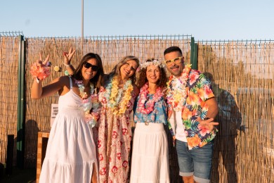 Aspresso K7 celebra el final del verano con una Fiesta Hawaiana para toda la familia