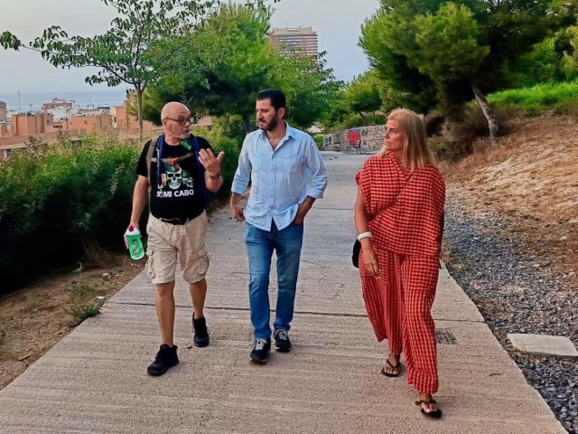 Vox denuncia el deterioro del Tossal de Alicante y exige soluciones con un plan integral