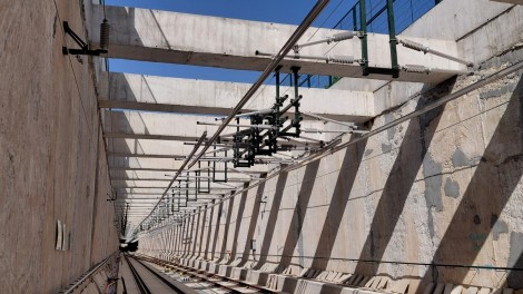La obra pública remonta con timidez en la Región y confía en Adif para recuperar los niveles del año pasado