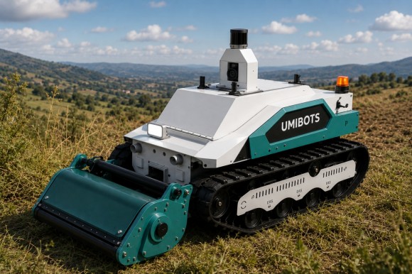Umibots impulsa desde el aeropuerto de Castellón su robótica autónoma para prevenir incendios con datos de satélite