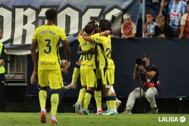 El Villarreal consigue la primera victoria de la temporada con un sólido partido en La Rosaleda