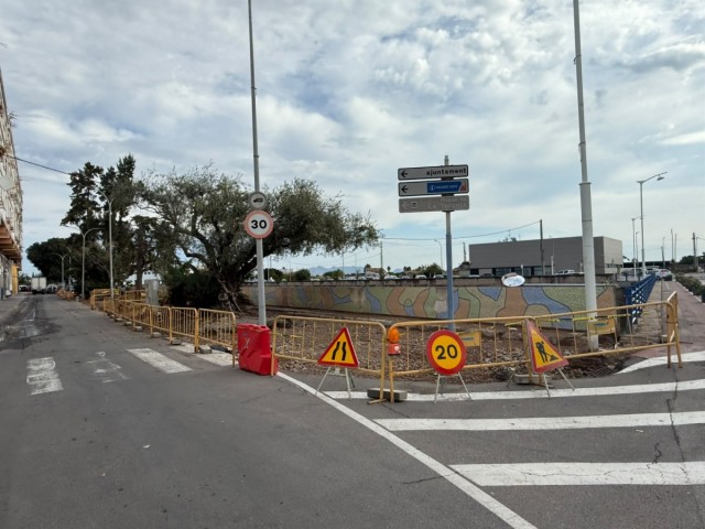 Burriana inicia las obras de la última fase de la avenida Juan Bautista Sanmartín con 123.750 euros