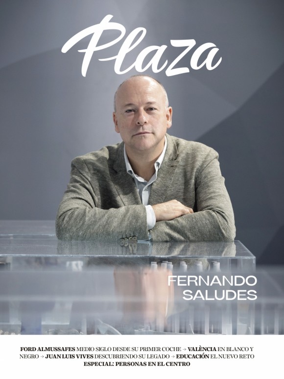 Fernando Saludes (Redit), portada de la revista Plaza de septiembre