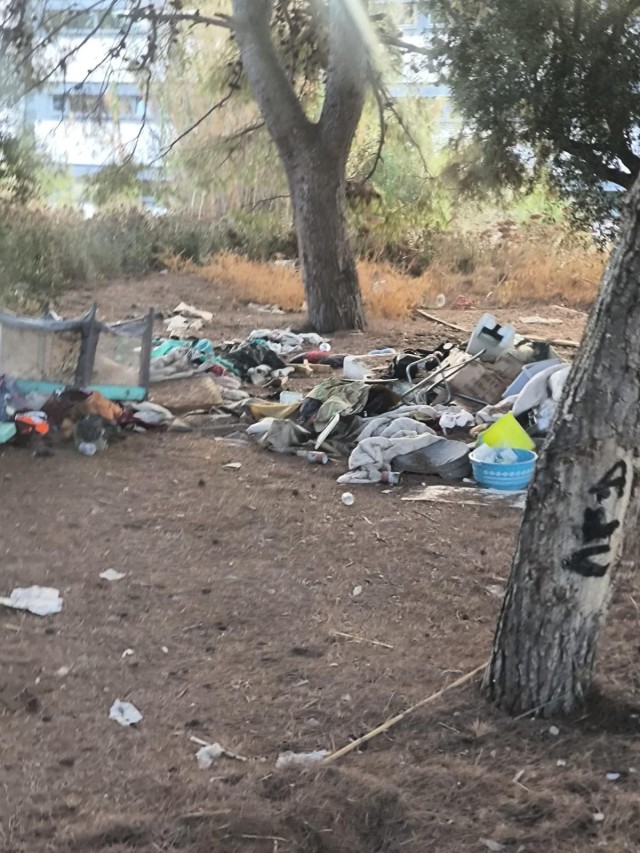 Alicante retira un asentamiento ilegal ubicado en el barrio de La Torreta
