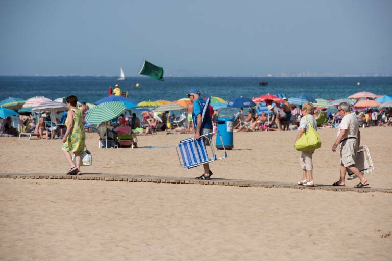 Gandia, València y Benidorm lideran la ocupación hotelera de la Comunitat en la última quincena de junio
