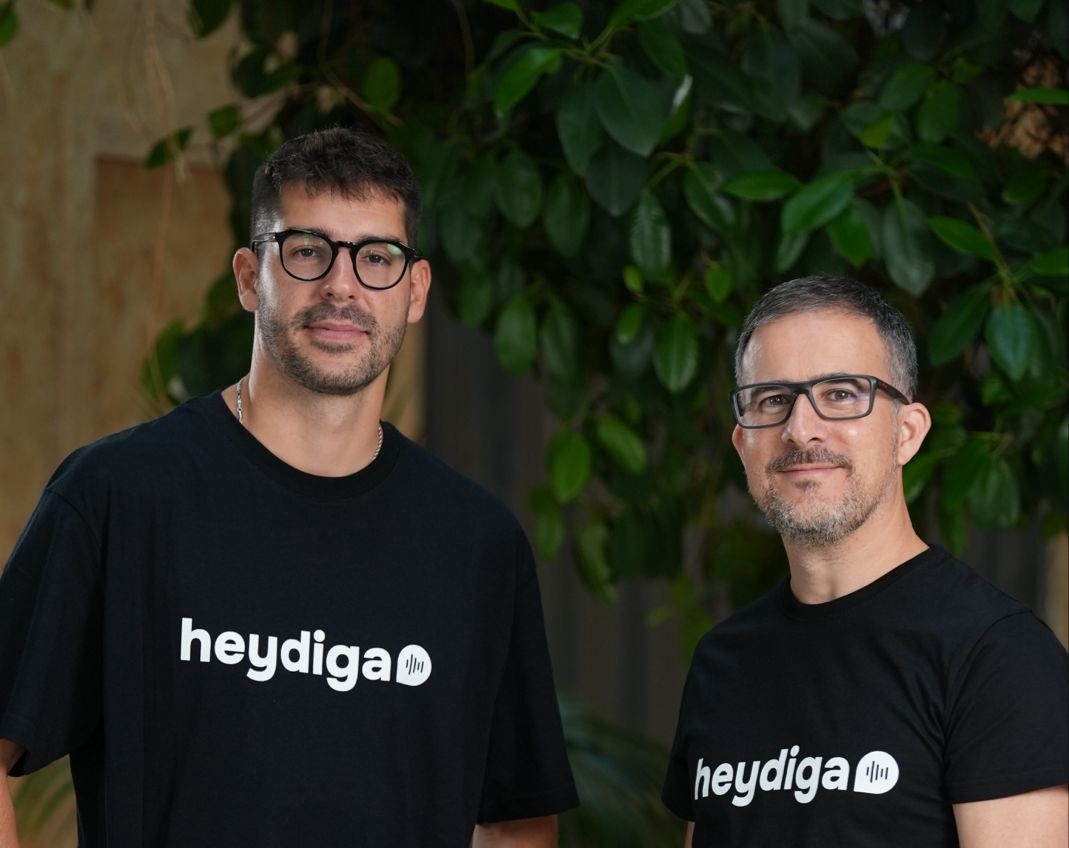David Zafra y Sergio Espeja, fundadores de HeyDiga.