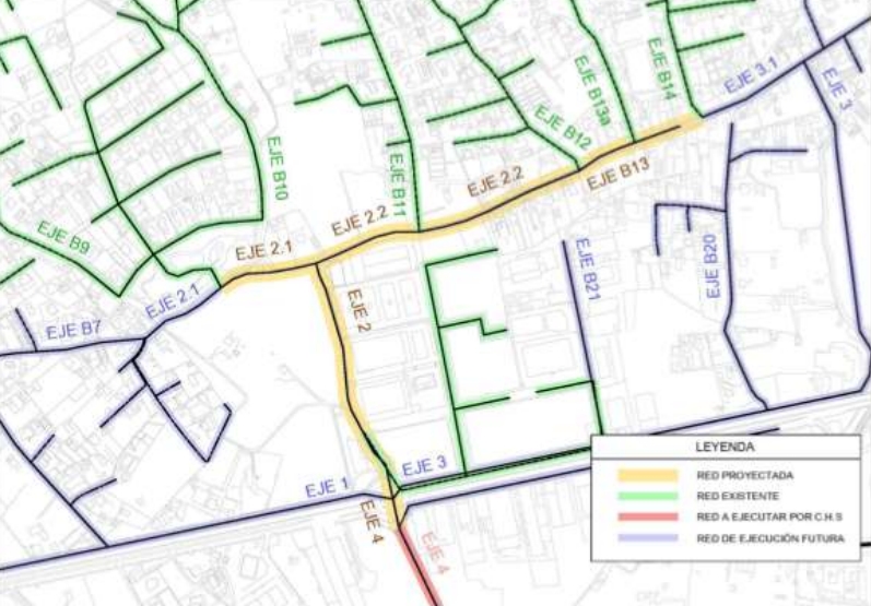 Superposición de proyectos en Peña de las Águilas -