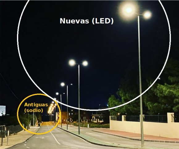 Endesa renovará por completo las farolas de Abarán para instalar 2.000 luces LED
