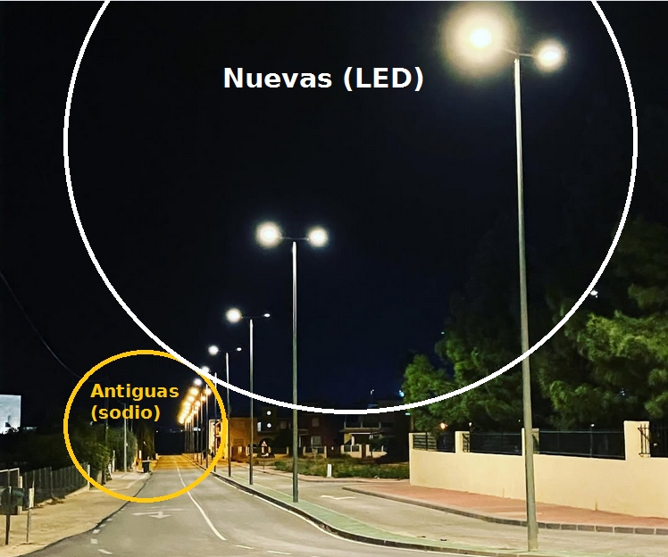 Endesa renovará por completo las farolas de Abarán para instalar 2.000 luces LED