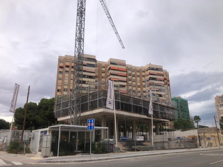 Alicante remata otra manzana en La Albufereta: Inurban vuelve a Playas con una torre de 8 villas