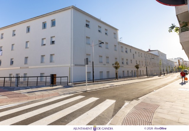 Gandia culmina la rehabilitació integral de les Cases dels Ferroviaris després d'una inversió de 6,2 milions