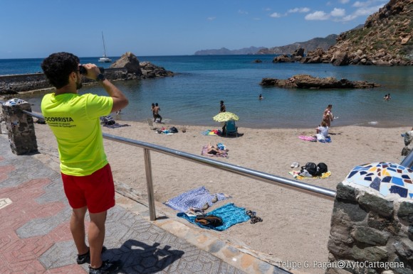 Cartagena prepara 3,7 millones para vigilar sus playas y movilizar hasta 126 socorristas
