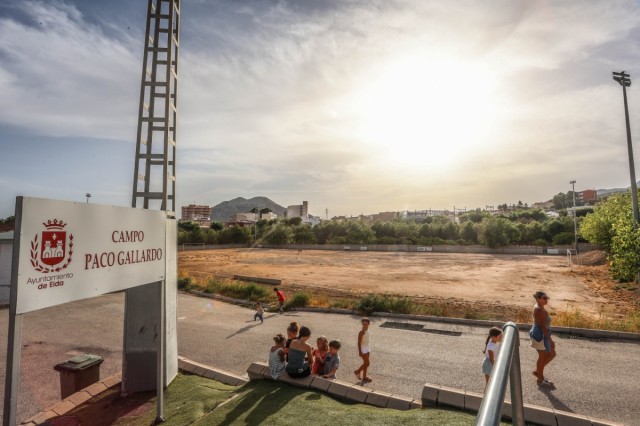 Elda inicia los trámites para remodelar el campo 4 de La Sismat tras recuperar el espacio cedido al Club Ciclista