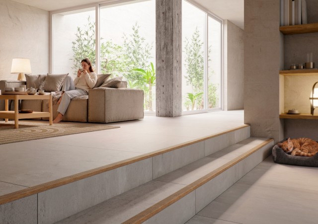 Emac asiste a Cersaie 2026 con un amplio catálogo de novedades en perfiles para peldaños o embellecedores
