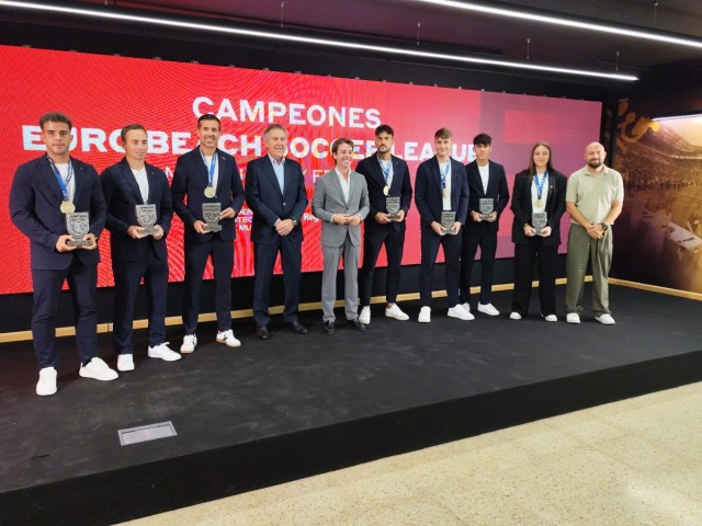 Los campeones y las campeonas de Europa que son de la Región reciben el homenaje en casa
