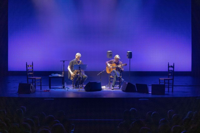 Tim Ries & Rafael Riqueni ponen en diálogo el jazz y el flamenco en la Fundación Bancaja