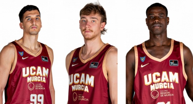 Nakic, Raieste y Diagne, tres que repiten en el UCAM CB como baluartes del juego en equipo