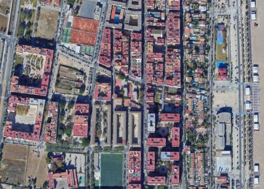 El plan para reordenar la Malvarrosa plantea más viales peatonales y nuevos solares para vivienda