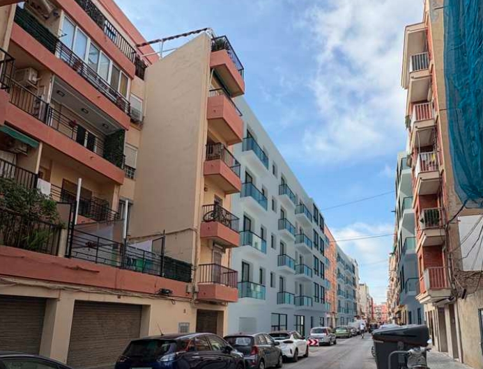 Simulación del edificio proyectado en una de las parcelas de Antonio Ponz. - Simulación del edificio proyectado en una de las parcelas de Antonio Ponz.