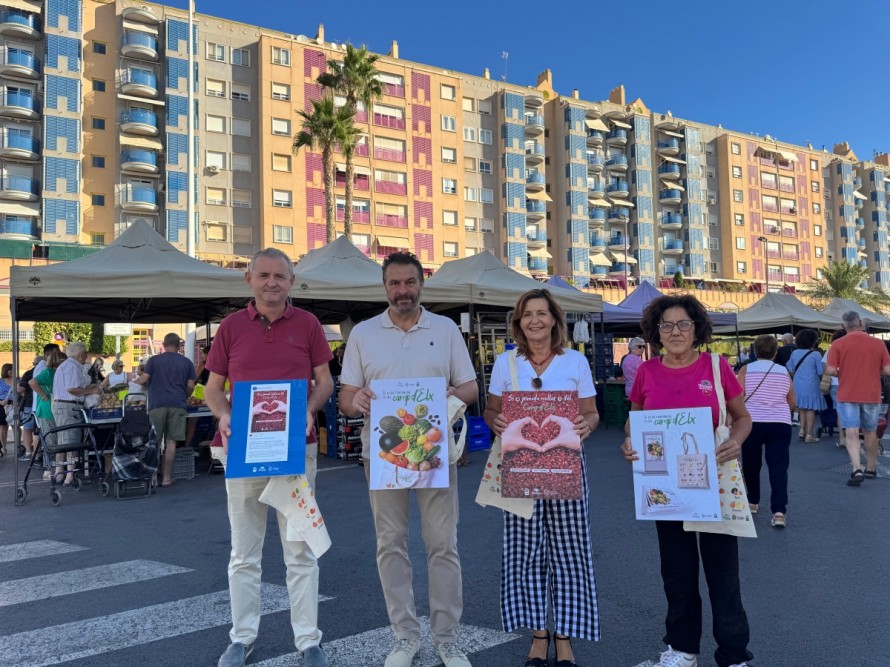 El Ayuntamiento inicia una campaña para promocionar los productos del Camp d'Elx