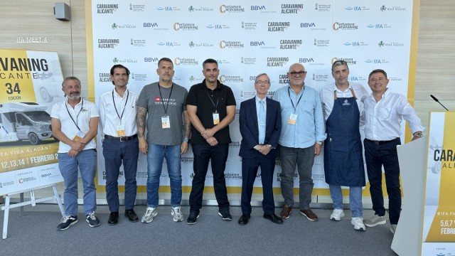Caravaning Alicante presenta el cartel de su 34ª edición: la feria se celebrará en febrero de 2027