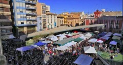 Vila-real convierte la plaza Mayor en un amplio escaparate de oportunidades para los comercios locales