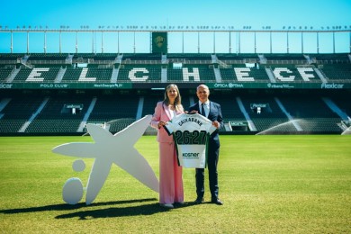 CaixaBank renueva como patrocinador oficial y socio financiero del Elche CF
