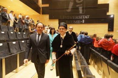 Las imágenes de la apertura del curso de las universidades valencianas en la UJI