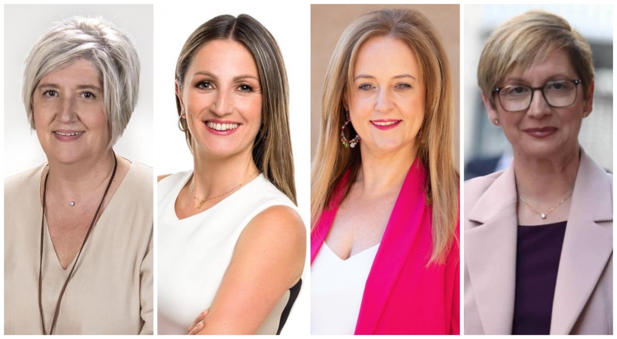 Diert, Morell, Ballesteros y Seva, ofrecen dudas al PSPV como alcaldables. - Foto: VP Diert, Morell, Ballesteros y Seva, ofrecen dudas al PSPV como alcaldables.
