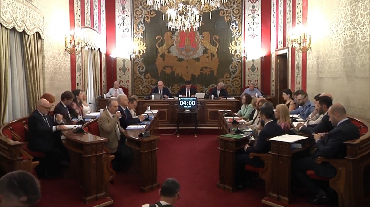 Los ediles de la corporación de Alicante. - Los ediles de la corporación de Alicante.
