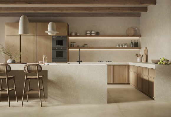 Ascale aborda en Cersaie la relación entre los materiales, el paso del tiempo y los espacios que habitamos