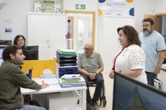 La Diputación y Cocemfe promueve la autonomía y el bienestar de las personas con discapacidad
