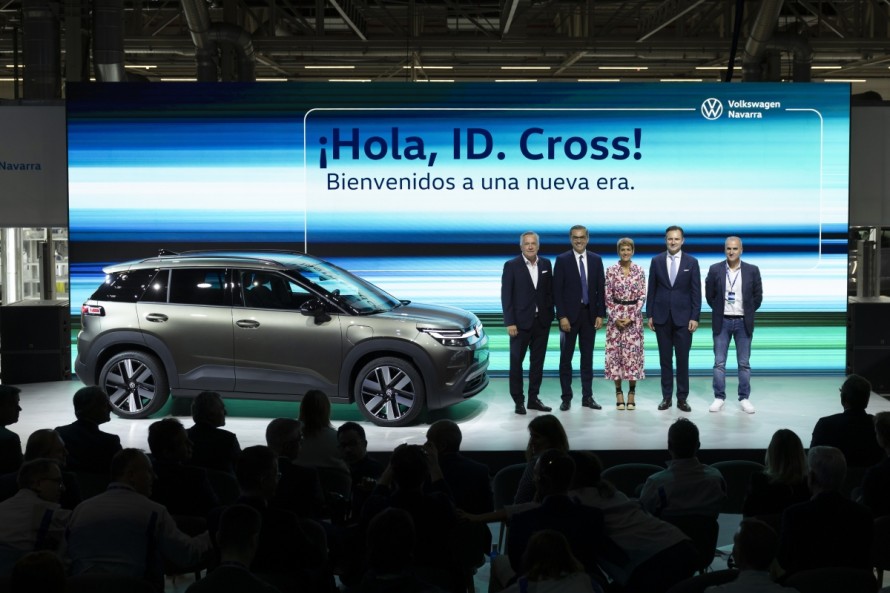 Volkswagen Navarra inicia la producción del ID. Cross, su primer eléctrico de la marca Volkswagen
