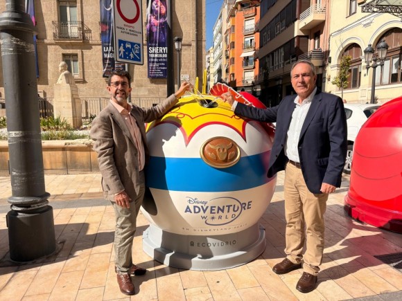 Alicante y Ecovidrio suman a Disney para potenciar el reciclaje de vidrio: ahora, 18,2 kg por persona 