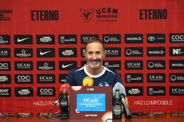 Sito Alonso, del UCAM CB, habla de 