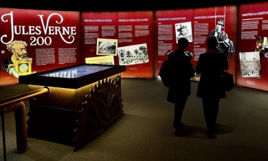 El Museu de les Ciències se adentra en el universo de Julio Verne con una muestra inmersiva