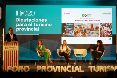 La Diputación expone al sector la calidad de la gastronomía de Castellón en un foro de turismo