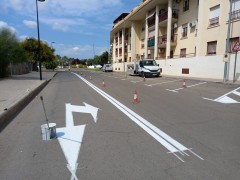 Paterna habilita más 60 plazas de parking en la ciudad mediante la reordenación y repintado del espacio urbano