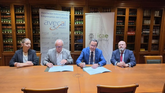 FICE-AVECAL e ICAE firman un convenio por la protección de la propiedad intelectual en el calzado
