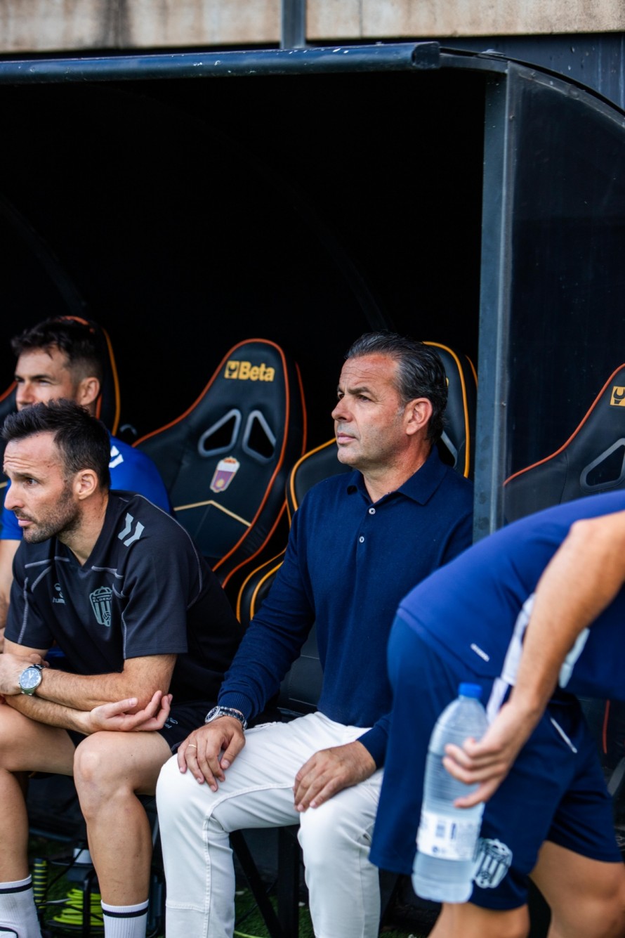 Calleja, satisfecho con la evolución del CD Eldense