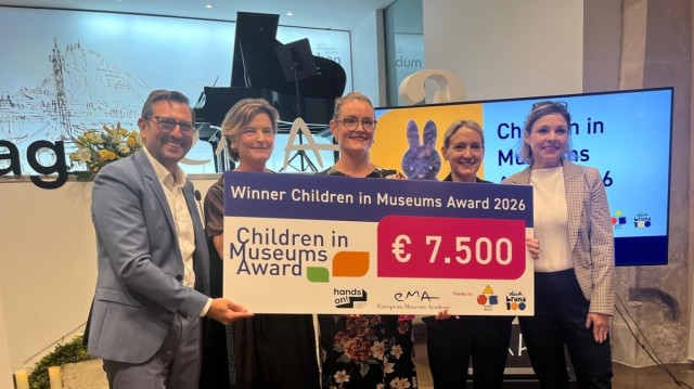 El Mubag ha acogido la entrega del Premio Niños en los Museos de la Academia Europea de Museos
