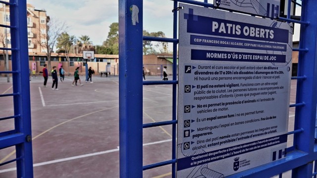 Vuelve Patis Oberts: Burriana reabre cuatro patios escolares para el ocio y el deporte fuera del horario lectivo