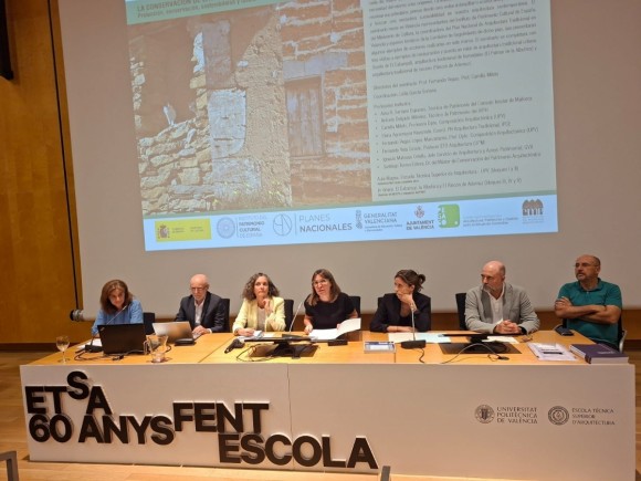 La Generalitat participa en el seminario del Plan Nacional de Arquitectura Tradicional celebrado en la UPV